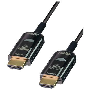 Aten HDMI активный оптический кабель VE781020-AT, 20м, поддержка 4K, активный оптический кабель (VE781020-AT)