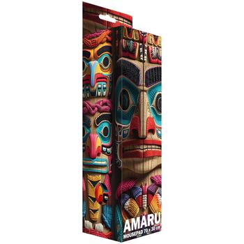 Sbox AMARU XL MP-06, коврик для мыши, 700x300mm, 2mm, разноцветный, поролон, нескользящий (AMARU XL)