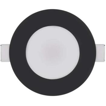 Emos LED прожектор LORI ZV1164, 4,5 Вт, 345 лм, IP65, 110°, 2700/4000 K, черный, встраиваемый (ZV1164)