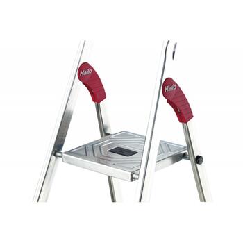 Kāpnes mājsaimniecības L60 StandardLine / alumīnija / 6 pakāpieni 038160607 HAILO (038160607)