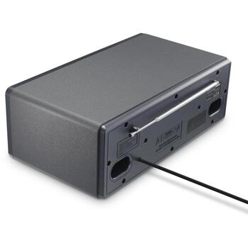 Hama цифровое радио 00054253, DAB+/FM, 10W RMS, 30 ячеек памяти, Bluetooth, USB, AUX, 2,4 дюйма TFT (00054253)