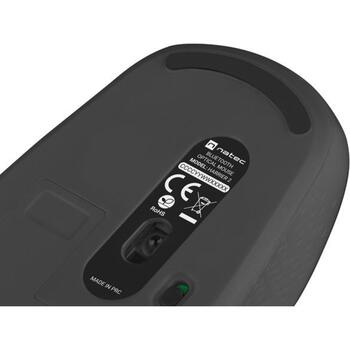Natec optiskā pele Harrier 2 NMY-1960, 1600dpi, Bluetooth 5.1, 4 pogas, 10m, ergonomisks dizains (NMY-1960)