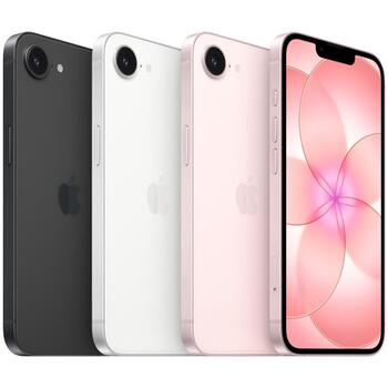 Apple iPhone 17e смартфон MHRV4QN/A, 256GB, 6.1 дюйма, 48MP, 12MP, 5G, IP68, iOS 26, A19, OLED (MHRV4QN/A)