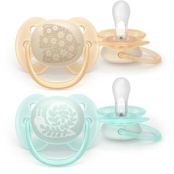 Philips Avent māneklītis Ultra soft DECO, 0-6M (2 gab) (SCF091/41)