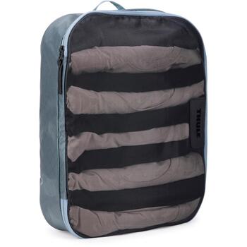 Thule Упаковочный куб Большой 3205575, 31.5 см x 9.5 см x 40 см, 100 г, Рипстоп нейлон, Прудовый серый (3205575)