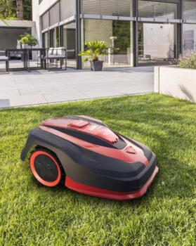 Robotizēts zāles pļāvējs līdz 1200m² WiFi vadība 23cm 25.2V 5Ah 45% 127697 solo by AL-KO (127697)