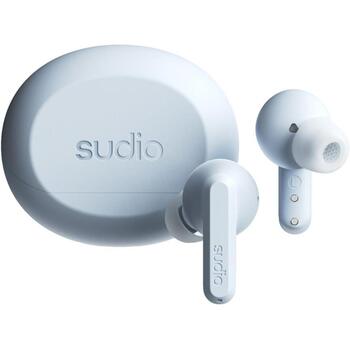 Sudio Наушники A3 Pro A3PROBLU, Bluetooth 5.4, 10 мм, 32 Ом, 107 дБ, 10 м, 5 ч, синий, шумоподавление, микрофон (A3PROBLU)