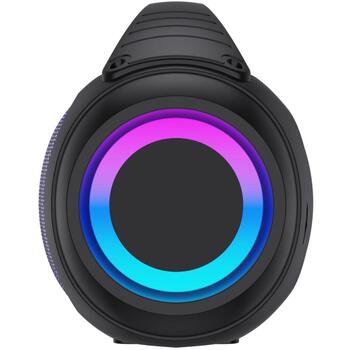 Denver Портативная Bluetooth колонка BTG-616 111151020870, 2x100W, 2x10W RMS, FM радио, USB, MicroSD, AUX, IPX4, 2400mAh, 4h (111151020870)
