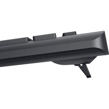 Dell Клавиатура и мышь KM3322W, 2.4 GHz, 3 кнопки, батареи 2xAAA, 1xAA, беспроводное соединение, черный (580-AKGJ)