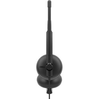 Dell Наушники WH125 520-BBLV, USB Type-A, черный, 20-20kHz, микрофон с держателем, проводное подключение (520-BBLV)