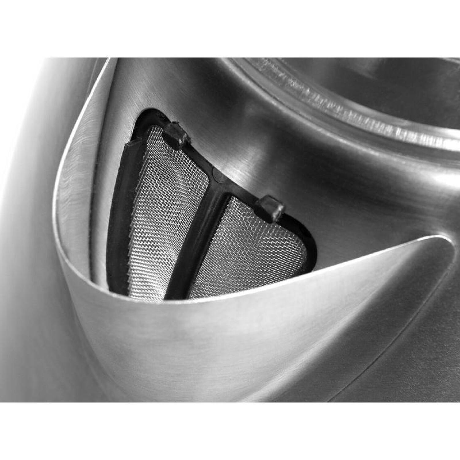 Lafe Электрический чайник CEG003 LAFCZA45008, 2200W, 1.7l, нержавеющая сталь, диск, автоматическое отключение, индикатор включения (LAFCZA45008)