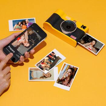 Kodak Mini Shot 2 Era Instant Camera and Printer Black KOCAMMS200B (MS200B)