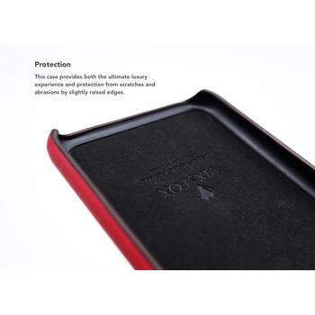 VixFox Чехол CSBS-Sam-S9-red, 5.8'', рубиновый, совместим с Samsung Galaxy S9, веганская кожа, нескользящая поверхность (CSBS-Sam-S9-red)