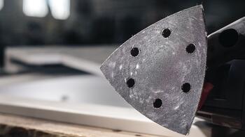 Svārstību daudzfunkcionālajiem darbarīkiem, delta slīpmašīnām PRO F355 SLĪPLOKSNE BOSCH 2608605198 (2608605198)