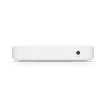 Коммутатор Layer 2 8 портов GbE PoE+ с 8× Gigabit RJ45 4× PoE+ с общим PoE бюджетом 52 Вт компактный desktop wall mount USW Lite 8 PoE Белый Ubiquiti (USW-LITE-8-POE-EU)