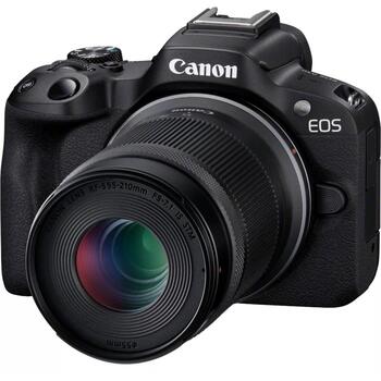 Canon Беззеркальная камера EOS R50, 5811C023, 24,2 МП, ISO 100-32000, 2,95'', Wi-Fi, видеозапись, CMOS (5811C023)