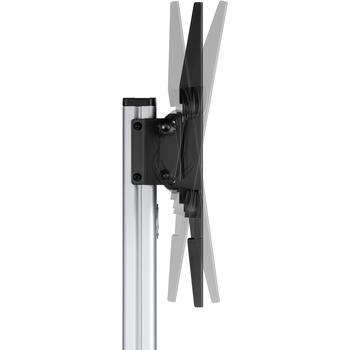 Sbox grīdas/mobilais statīvs LCD/LED televizoram FS-444, 37-86 collas, 50kg, 200x200-600x400, augstuma regulēšana 1200-1600mm (FS-444)