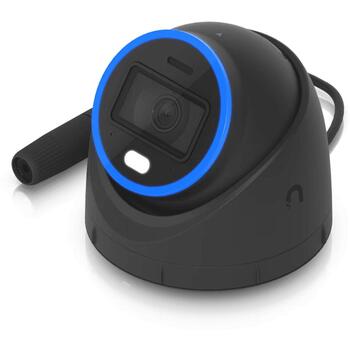 Ubiquiti AI Turret UVC-AI-Turret-B, камера наблюдения, черная, 4K, 8MP, CMOS, 109.9°, ИК ночное видение, PoE+, двустороннее аудио (UVC-AI-Turret-B)