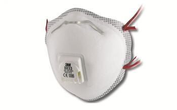 3M Vienreizlietojamais respirators 10gb T8833, 0.02kg, FFP3, līdz 50xTLV, Cool Flow vārsts (T8833)