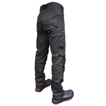 Pesso Darba bikses KDSTRETCHPC50, tumši pelēkas, C50, 98% kokvilna/2% elastāns, 260 g/m², RIP-STOP, 4+2 kabatas (KDSTRETCHPC50)