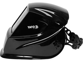 Yato metināšanas maska YT-73934, 100x60mm, 1/1/1/1, 5-13 DIN, 4 DIN, 1/25000s, 0.2-1s, 4 sensori, saules baterija, 2x3V CR2032 (YT-73934)