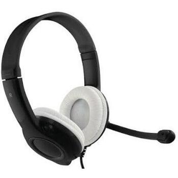 Media Tech Проводные наушники MT3573, USB, 20-20000 Гц, 110 дБ, 1.9 м, стерео, микрофон, регулятор громкости (MT3573)