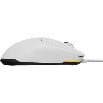 GENESIS Krypton 660 NMG-2190, spēļu pele, optiskā, USB Type-A, 12000 dpi, 6 pogas, RGB, balta (NMG-2190)