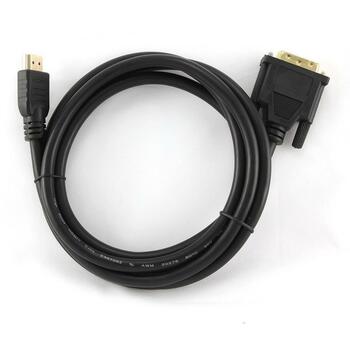 Gembird Video kabelis CC-HDMI-DVI-0.5M, 0.5 m, HDMI, DVI, Vīriešu/vīriešu, RoHS (CC-HDMI-DVI-0.5M)