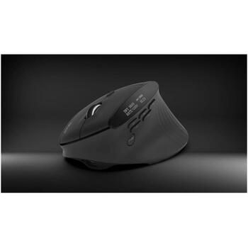 Acer Smart Fit vertikālā pele HP.EXPBG.020, 8000 dpi, Bluetooth 5.0, 10 pogas, optiskā, ergonomisks dizains (HP.EXPBG.020)