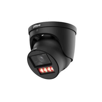 Dahua HDW5659H-ASEPV0360BPROB 6 MP сетeвая outdoor eyeball-камера WizColor 1/1.8″ CMOS фиксированный объектив 2.8 mm WDR AI аналитика IR 60 м тёплый свет 50 м PoE IP67 IK10 встроенный микрофон чёрный (HDW5659H-ASEPV0360BPROB)