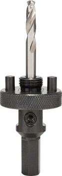 Bimet.caurumzāģu sešstūra adapters D 32-210 mm, Urbjmašīnām/skrūvgriežiem, triecienurbjmašīnām/triecienskrūvgriežiem SEŠSTŪRA ADAPTERS, 2609390034, BOSCH (2609390034)