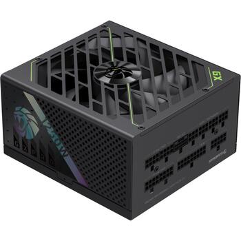 Gamemax barošanas bloks GX PRO 1250G, 1250 W, Zelts, Pilnībā modulārs, 135 mm ventilators, 80 PLUS Gold (GX PRO 1250G)
