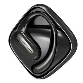 Gembird наушники OWS-01-BK BT 5.0, 10 м, 3 ч, 9 ч с зарядным кейсом, Li-Poly, черные, ear-hook, LED индикаторы (OWS-01-BK)