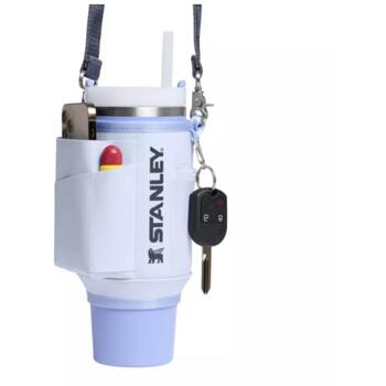 STANLEY Сумка для переноски 2812444082 0,89L синяя, 100% переработанный полиэстер, 3 кармана, карабин для ключей (2812444082)
