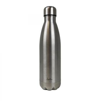 Jata HTER1001 термобутылка, 0,5 л, нержавеющая сталь, серебристый, без BPA, завинчивающаяся крышка (HTER1001)