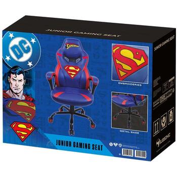 Subsonic Игровое Кресло SA5573-S3, 125–165см, 110кг, 3 класс, синтетическая кожа, металл, 5 колес, регулировка высоты (SA5573-S3)