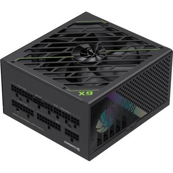 Gamemax barošanas bloks GX PRO 1050G, 1050 W, Zelts, Pilnībā modulārs, 110-240 V, 135 mm ventilators (GX PRO 1050G)