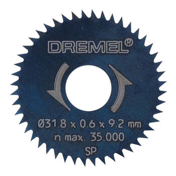 Ripzāģa asmens D=31,8, 2 gab. 26150546JB DREMEL (26150546JB)