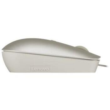 Lenovo Компактная мышь 540 GY51D20879, 1.8м, 2400dpi, 4 кнопки, колесо прокрутки, амбидекстричный дизайн (GY51D20879)