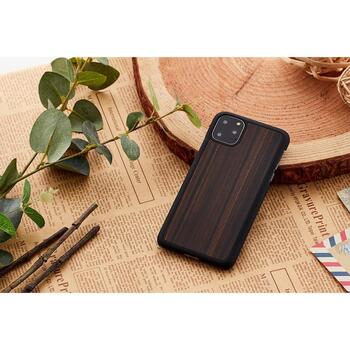 Man&Wood Чехол M8122B, 73,8x144,8x10,4mm, 22,6g, коричневый, Apple iPhone 11 Pro, 5.8'' (M8122B)