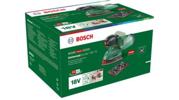 Akumulatora multislīpmašīna UniversalSander 18V-10, 06033E3100 BOSCH (06033E3100)