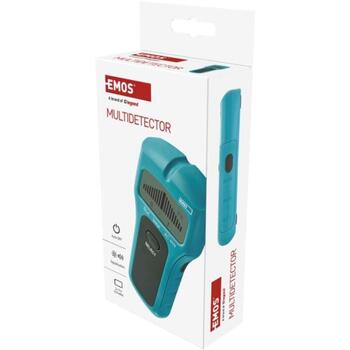 Emos Мультидетектор M0501N M0501N, 28 × 72 × 155 мм, 1 шт. в маленькой коробке, дерево, металл, AC проводник (M0501N)