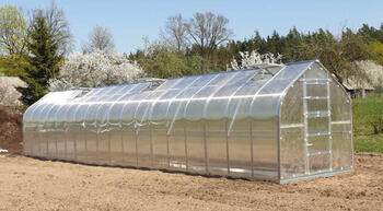 Siltumnīca KLASIKA STANDART 30 - 2,5 x 12m - 6mm polikarbonāta 4779037490561 KLASIKA GREENHOUSE (4779037490561)