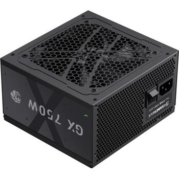 Gamemax barošanas bloks GX 750GF, 750 W, Zelts, Pilnībā modulārs, 110-240 V, 120 mm ventilators (GX 750GF)