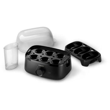 Philips Варочная машина для яиц HD9137/90 400 Вт, 6 яиц, 220-240 В, 50-60 Гц, корпус ПП, функция варки, легкость в очистке (HD9137/90)