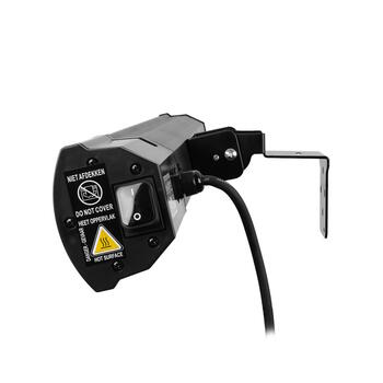 Eurom Golden 2500 Shadow инфракрасный уличный обогреватель для террасы 2500W IP65 пульт управления до 25m2 чёрный (334449)