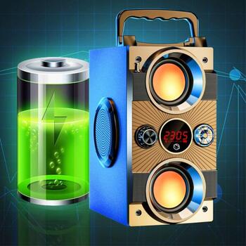 Manta Караоке колонка SPK8170000001, 16W, 10ч, FM радио, Bluetooth, USB-C, MicroSD, проводной микрофон (SPK8170000001)