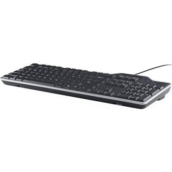 Dell Pro Smartcard KB813 tastatūra 580-18366_LT, USB, melna, ūdensizturīga, QWERTY, 1 x USB kabelis (580-18366_LT)