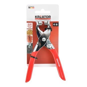 Kreator пробойник для люверсов KRTH62501, 4.5мм, 135мм, нескользящие рукоятки (KRTH62501)