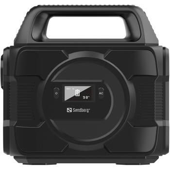 Sandberg Источник питания AC 300 420-84, 80000 мАч, 296 Втч, 300 Вт, 1 AC, 3 USB A, 1 USB C, 1 DC, быстрая зарядка (420-84)